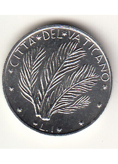 1975  Anno XIII - Lire 1 Fior di Conio Paolo VI